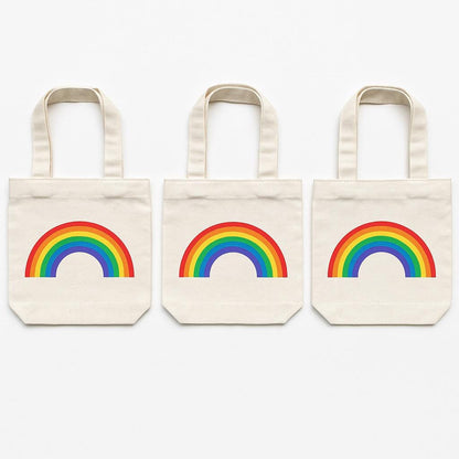 Rainbow Party Favor Bags - Set of Three Bags