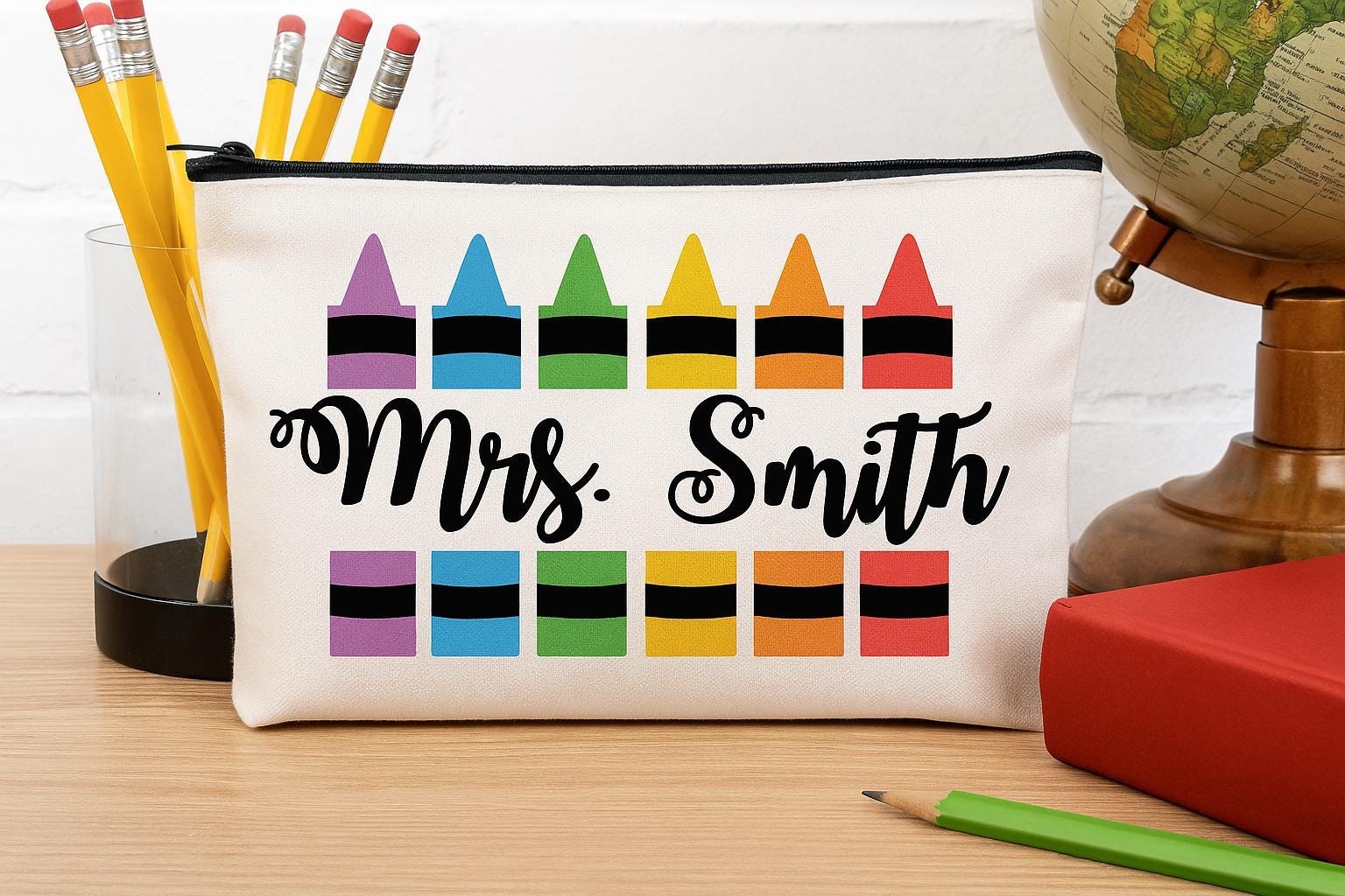 Personalized Teacher Pencil Pouch
