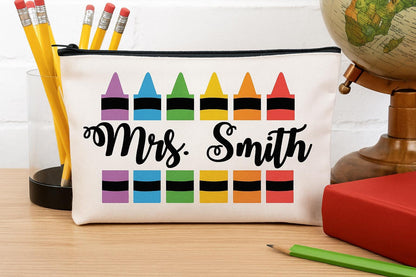 Personalized Teacher Pencil Pouch