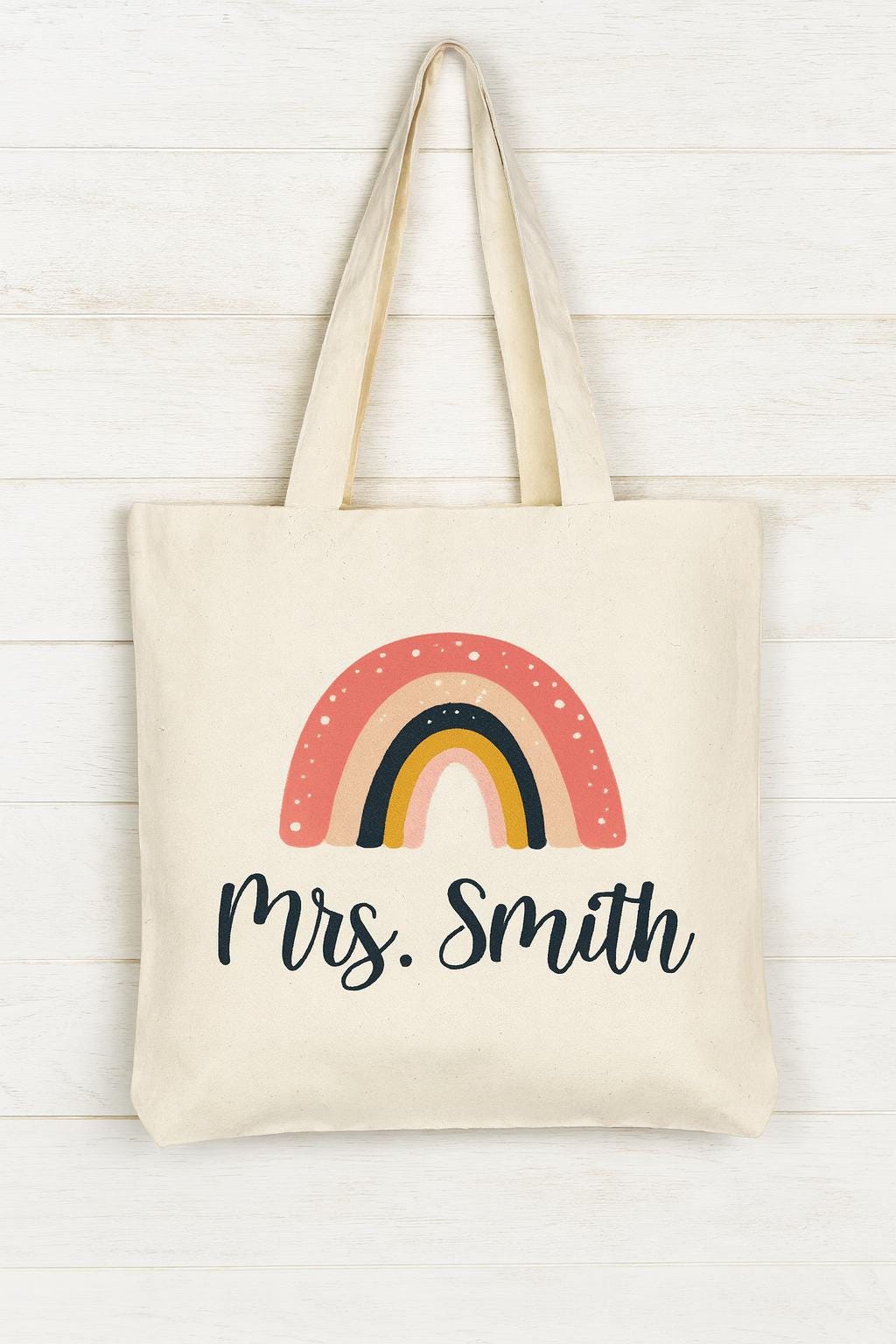 Teacher Gift - Personalized Teacher Tote Bag