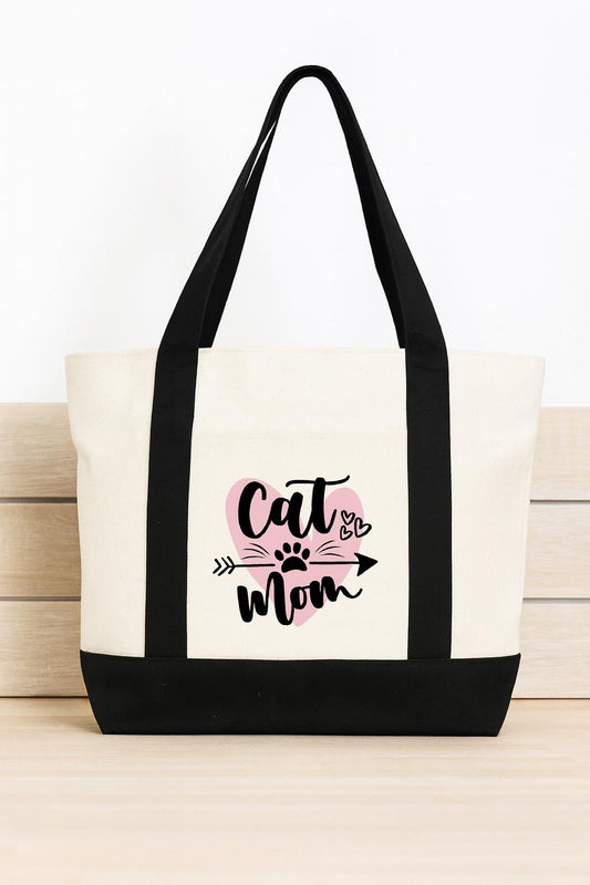 Cat Mom Gift Tote Bag