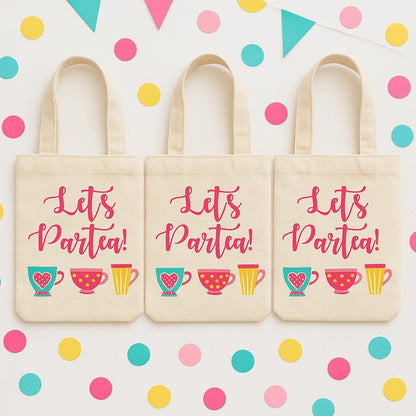 Tea Party Party Favor Bags - Sold Individually
