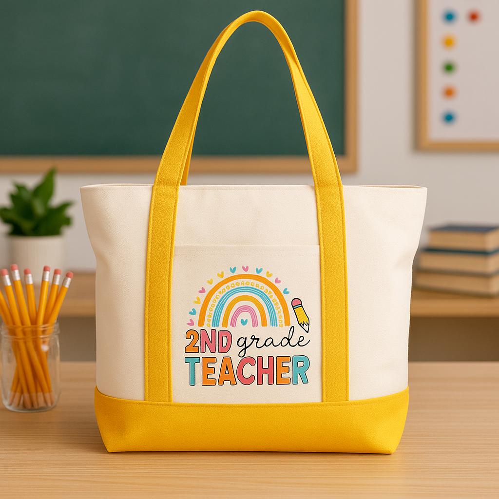 Second Grade Teacher Tote Bag
