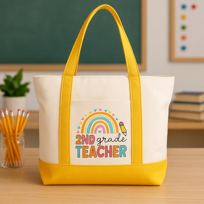 Second Grade Teacher Tote Bag