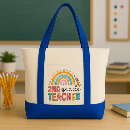 Second Grade Teacher Tote Bag