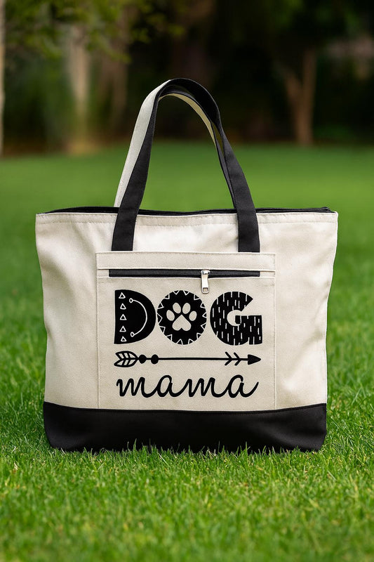 Dog Mama Gift - Dog Mom Tote Bag
