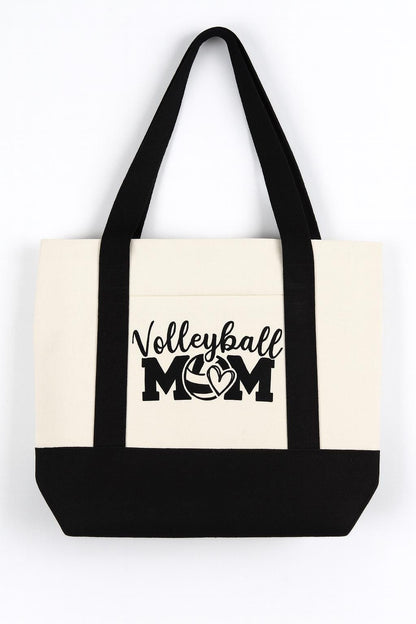 Volleyball Mom Tote Bag