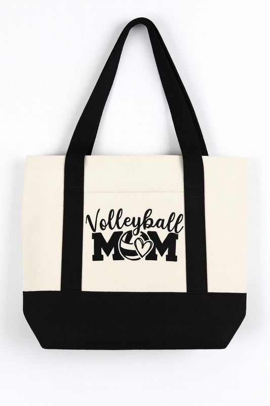Volleyball Mom Tote Bag