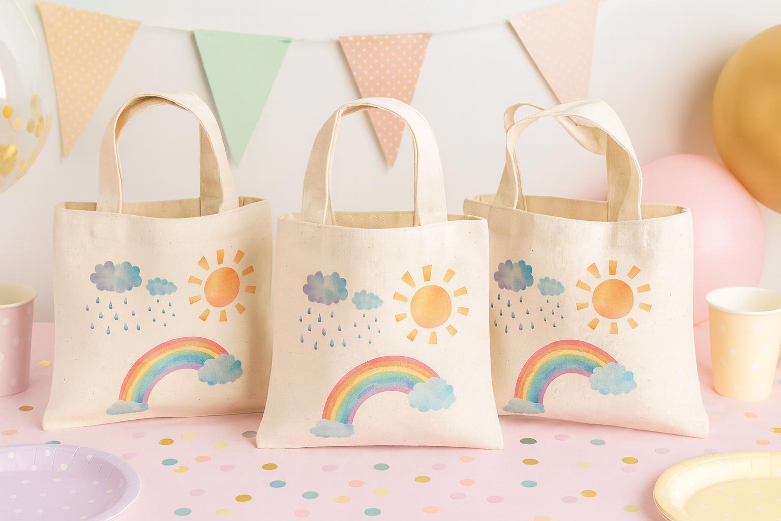 Rainbow Party Favor Bags