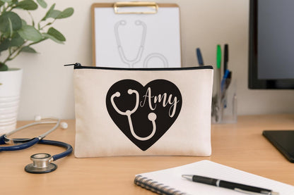 Nurse Gift - Personalized Nurse Cosmetic Bag