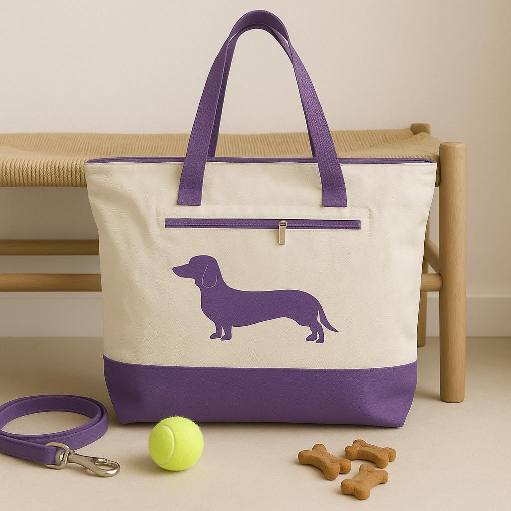 Dachshund Tote Bag