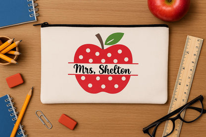 Teacher Gift - Personalized Teacher Pencil Pouch