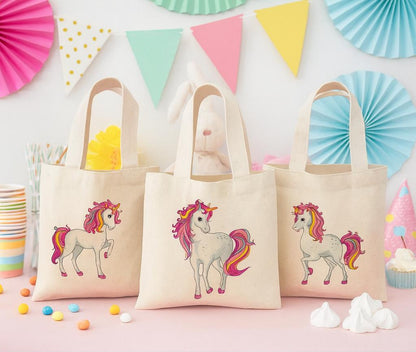 Unicorn Party Favor Bags - Set of Three Bags