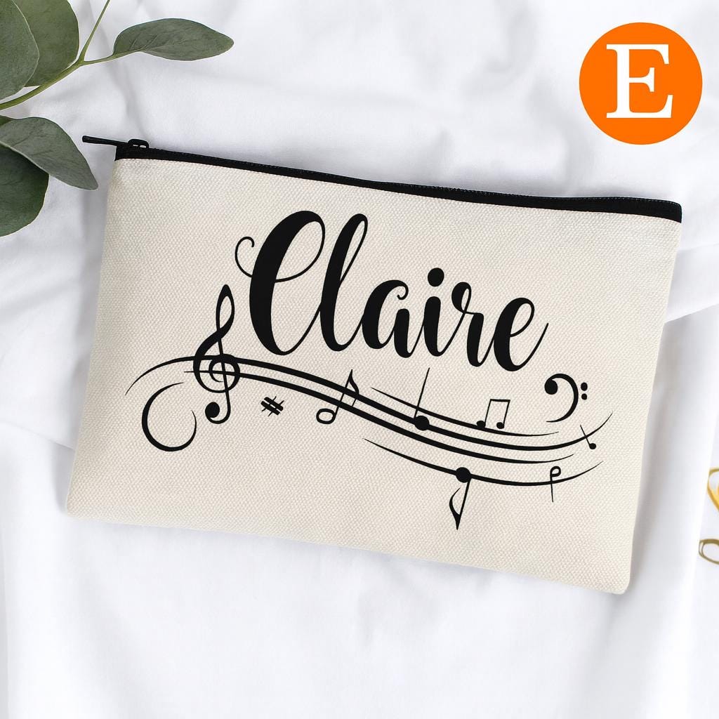 Musician Gift - Personalized Music Accessory Pouch