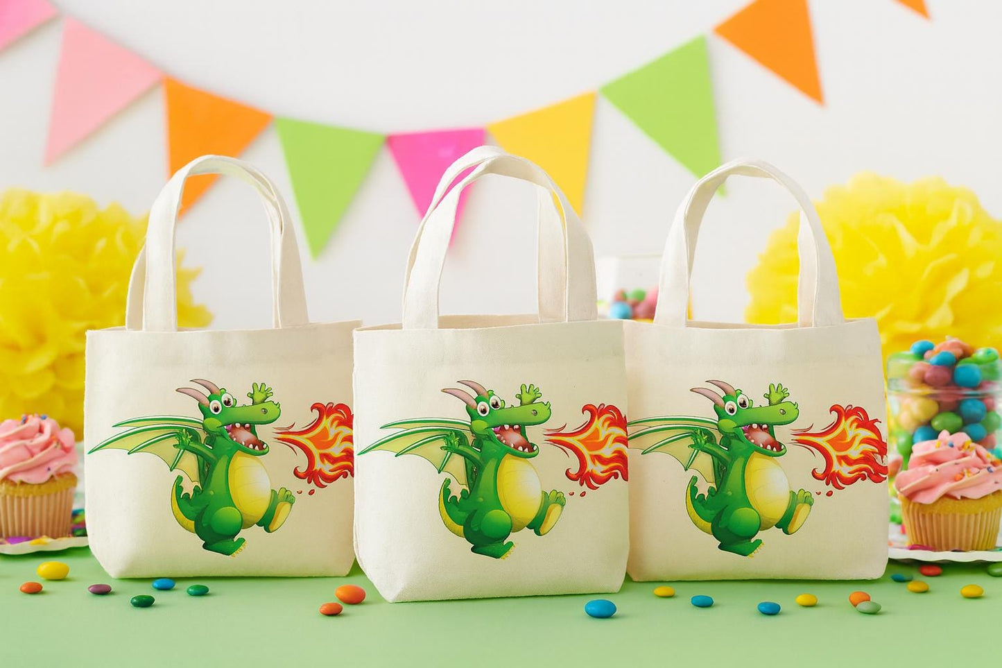 Dragon Party Favor Bags