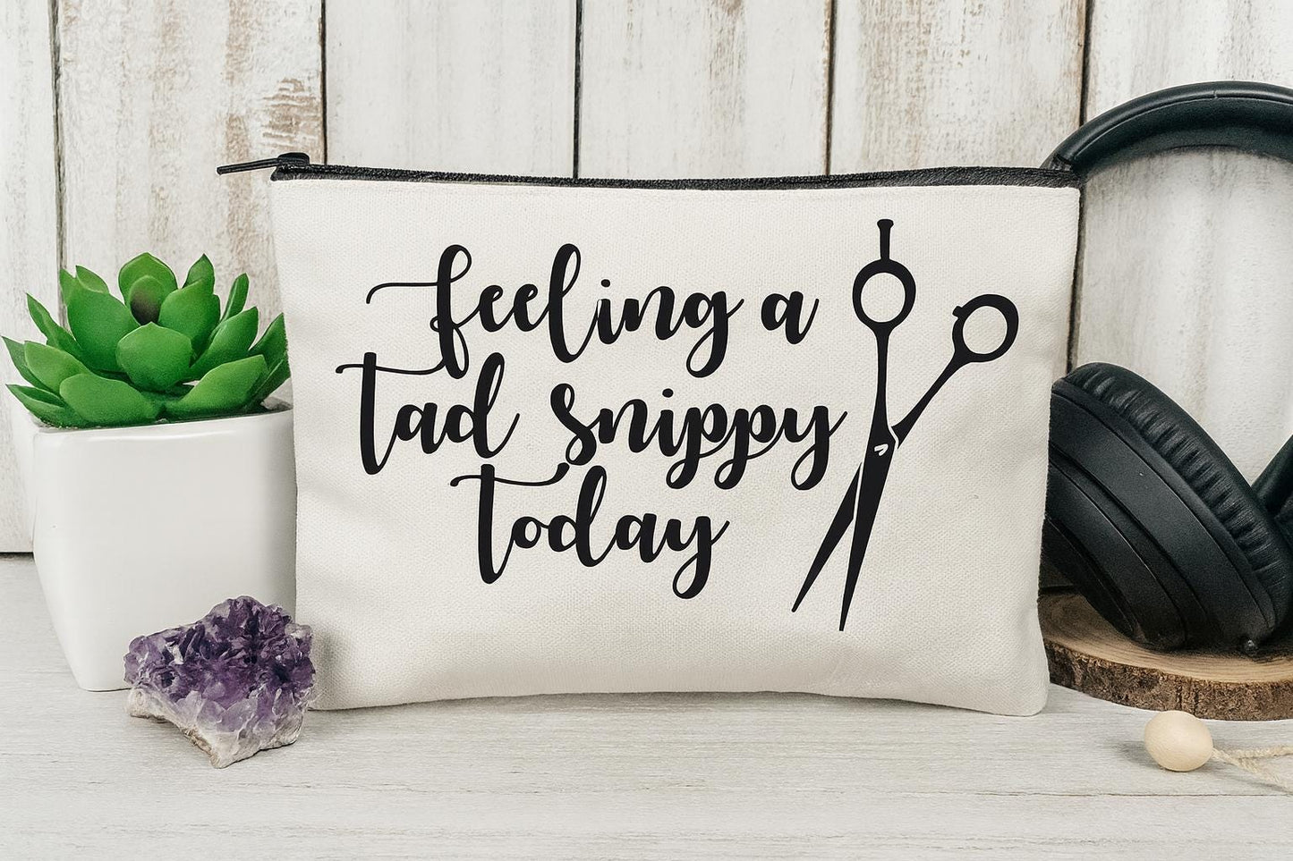 Hair Stylist Gift, Hair Dresser Accessory Pouch