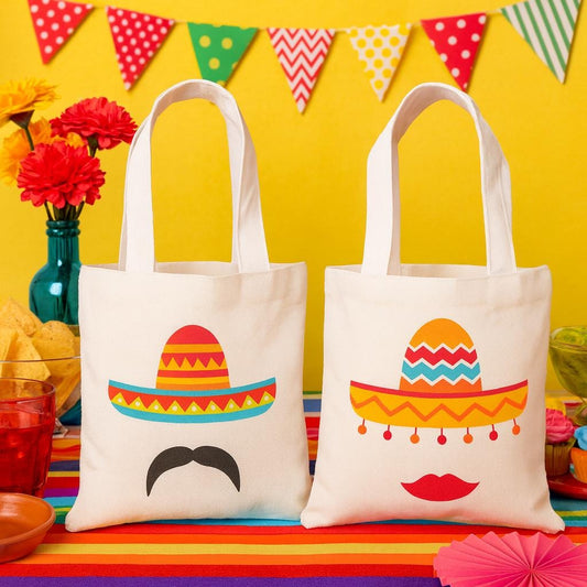 Fiesta Party Favor Bags - Set of Two Bags