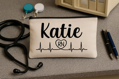 Nurse Gift - Personalized Nurse Accessory Pouch