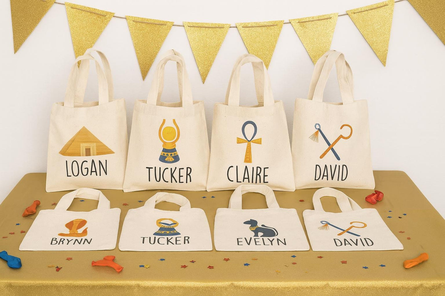 Egyptian Party Favors - Set of Six Bags