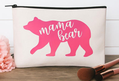 Mama Bear Cosmetic Bag
