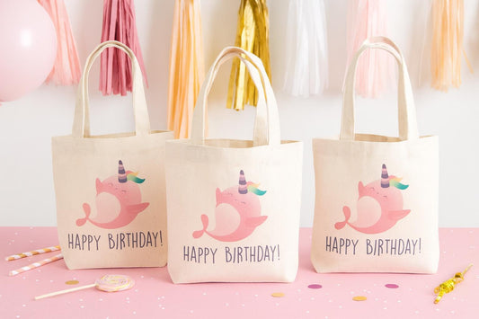 Narwhal Party Favor Bags
