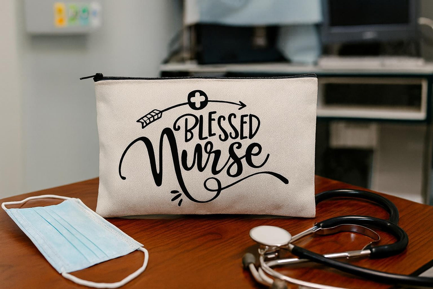 Blessed Nurse Accessory Pouch