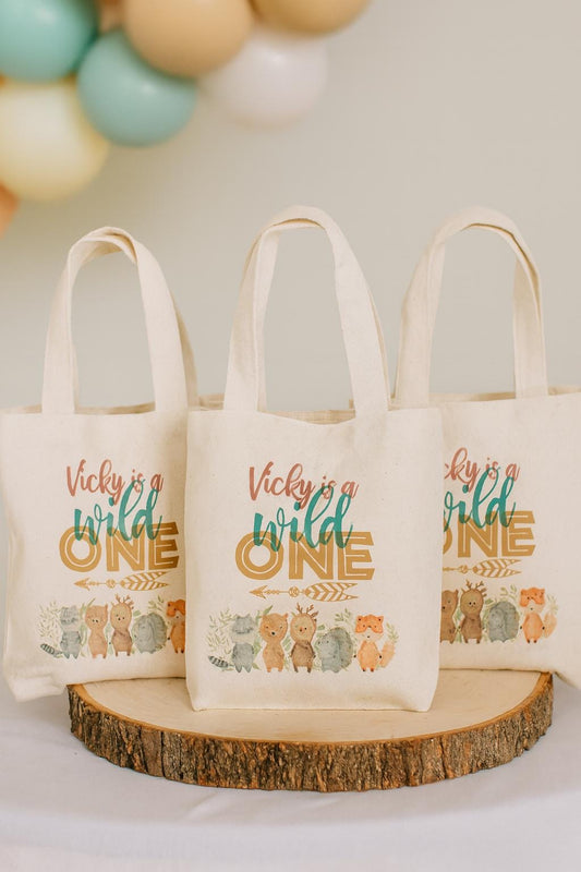 Custom Wild One Party Favor Bags