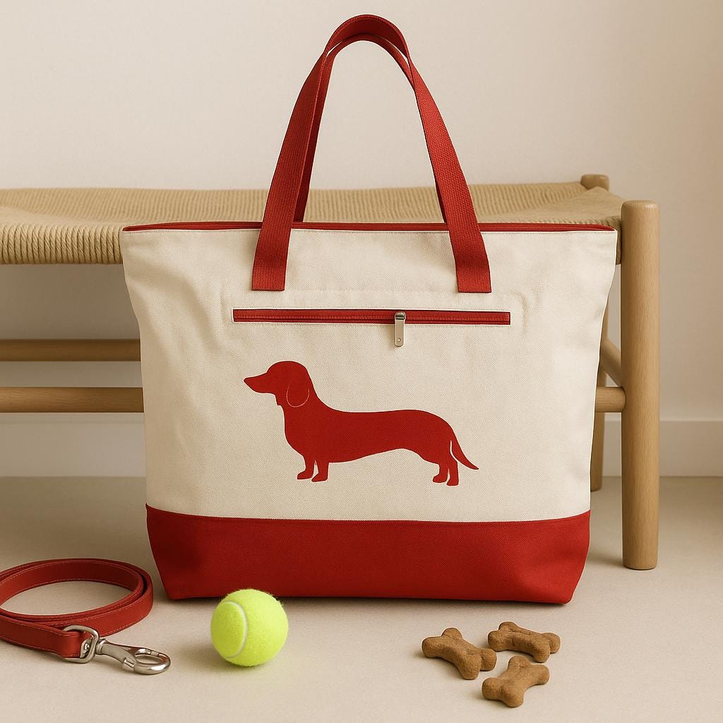 Dachshund Tote Bag