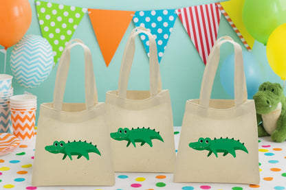 Alligator Party Favor Bags - Set of Three Bags