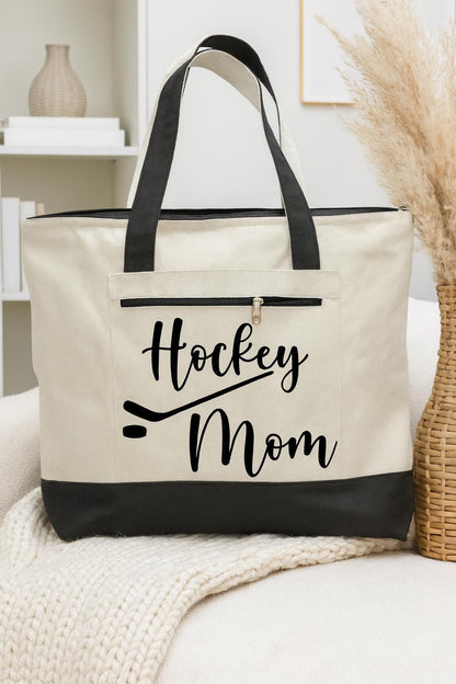 Hockey Mom Tote Bag