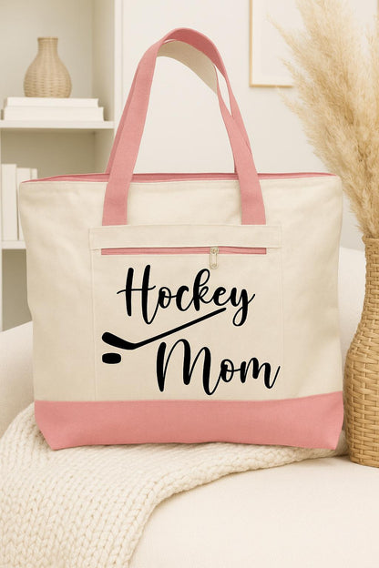 Hockey Mom Tote Bag