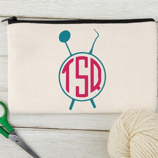 Monogrammed Dentist | Dental Assistant Accessory Pouch
