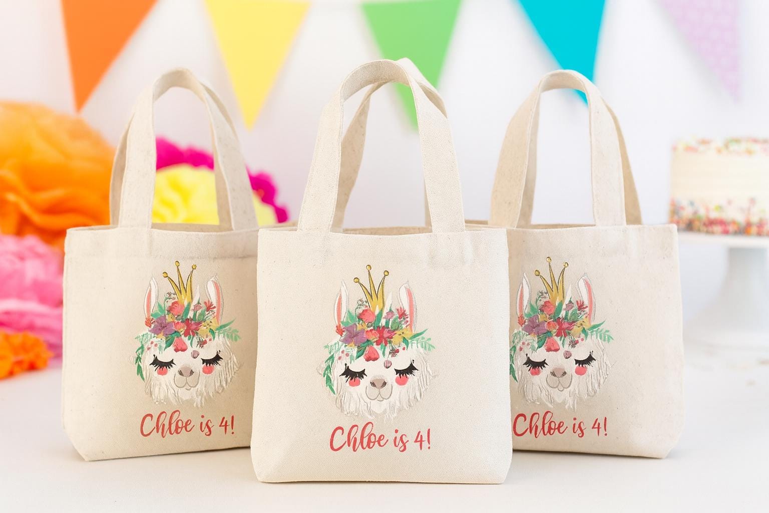 Llama Party Favor Bags