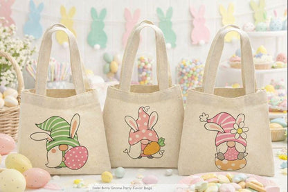 Easter Party Favor Bags - Set of Three Bags