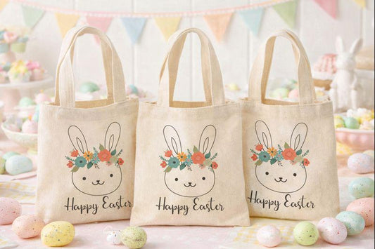 Easter Bunny Party Favor Bags