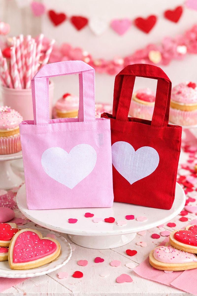 Valentine's Day Party Favor Bags