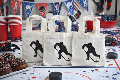 Hockey Party Favor Bags - Sold Individually