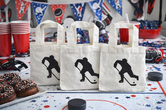 Hockey Party Favor Bags - Sold Individually