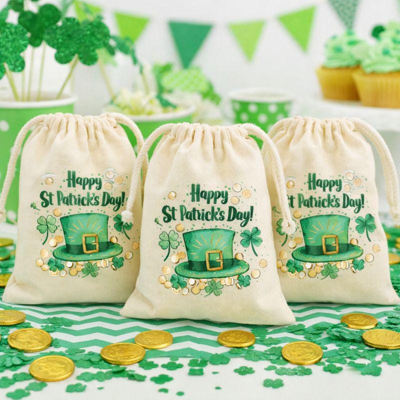 St. Patrick’s Day Party Favor Bags