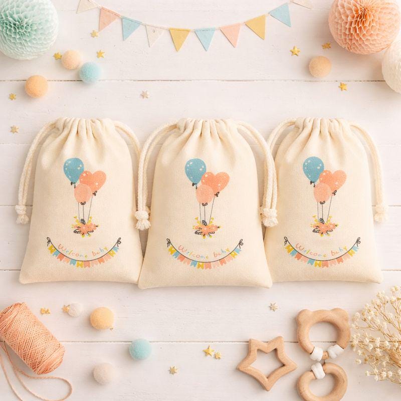 Baby Shower Party Favor Bags