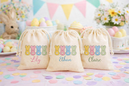 Personalized Easter Party Favor Treat Bags
