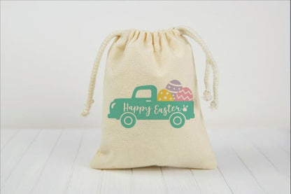 Easter Truck Party Favor Treat Bags