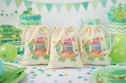 Turtle Party Favor Bags
