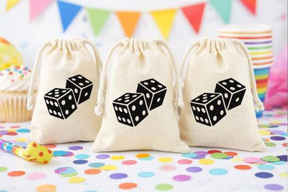 Game Night Casino Party Favor Bags
