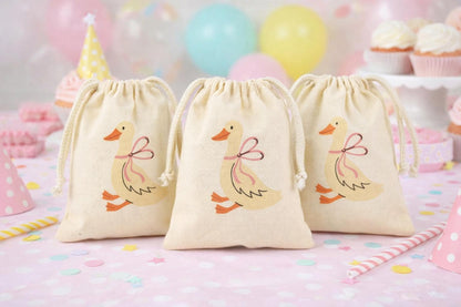 Sweet Duck Birthday Party Favor Bags