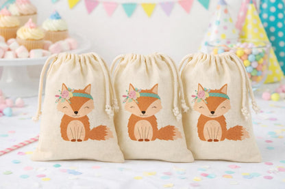 Fox Party Favor Bags