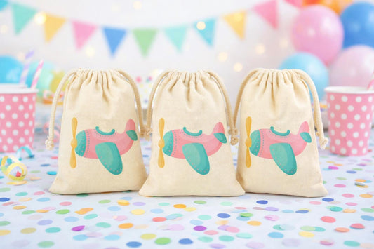 Airplane Party Favor Bags