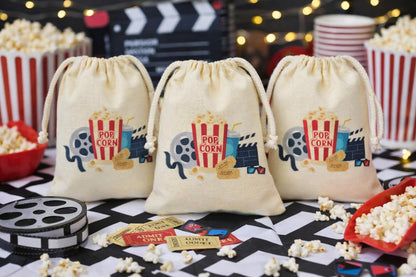 Movie Party Favor Treat Bags