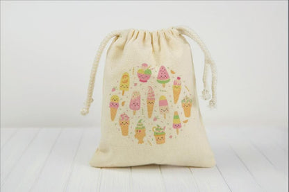 Ice Cream Party Favor Bags