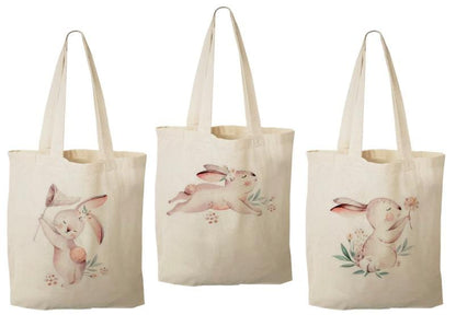 Easter Bunny Party Favor Bags - Set of Three Bags
